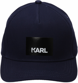 Karl Lagerfeld Čiapka  tmavomodrá / čierna / biela