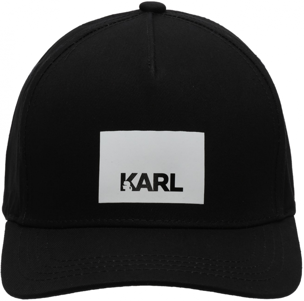 Karl Lagerfeld Čiapka  čierna / šedobiela