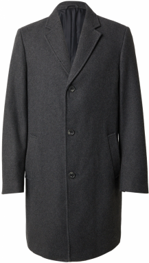 Karl Lagerfeld Prechodný kabát  tmavosivá