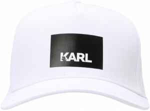 Karl Lagerfeld Čiapka  čierna / biela