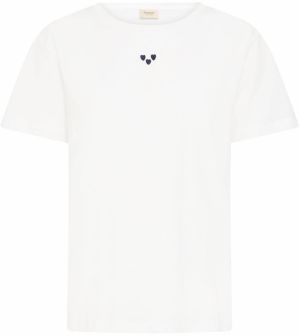 Fransa Tričko 'FRTALA'  modrá / biela ako vlna