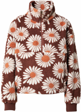 BILLABONG Sveter 'TIME OFF'  karamelová / čokoládová / biela