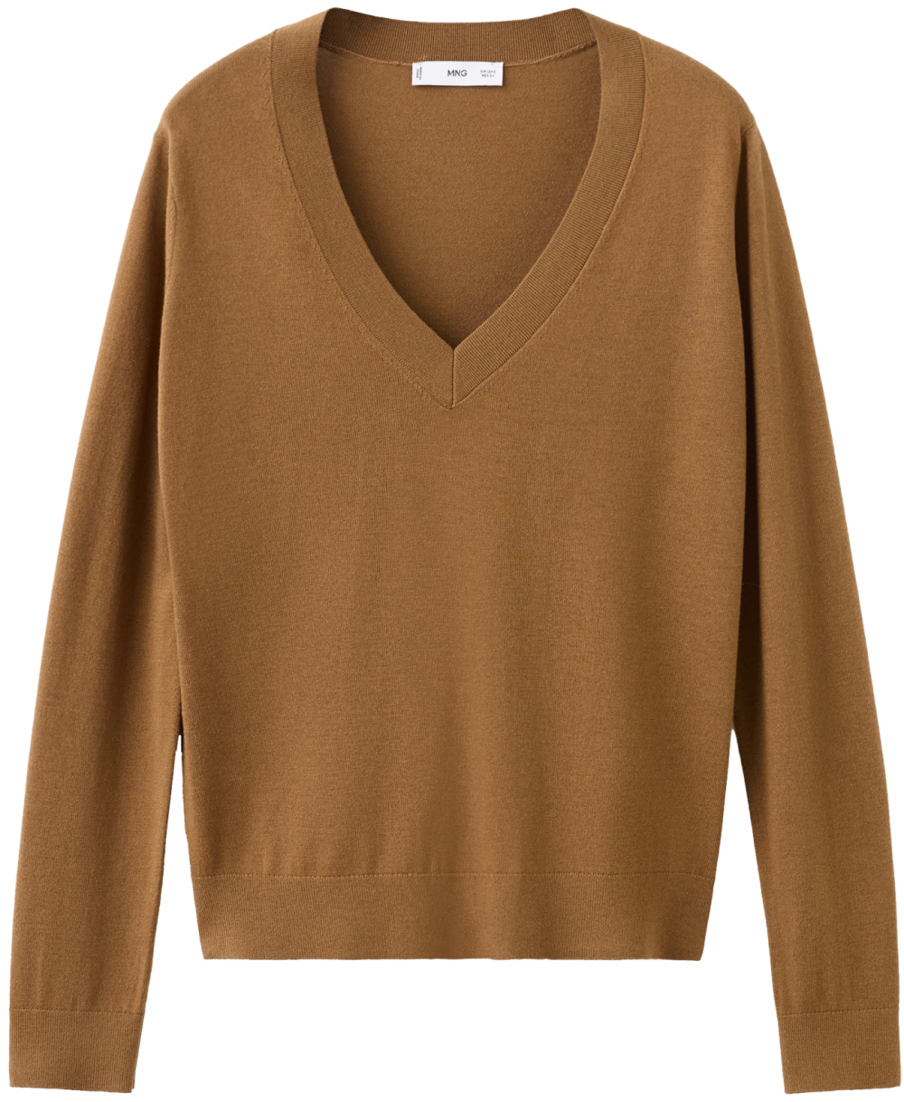 MANGO Sveter 'LUCCAV'  mokka