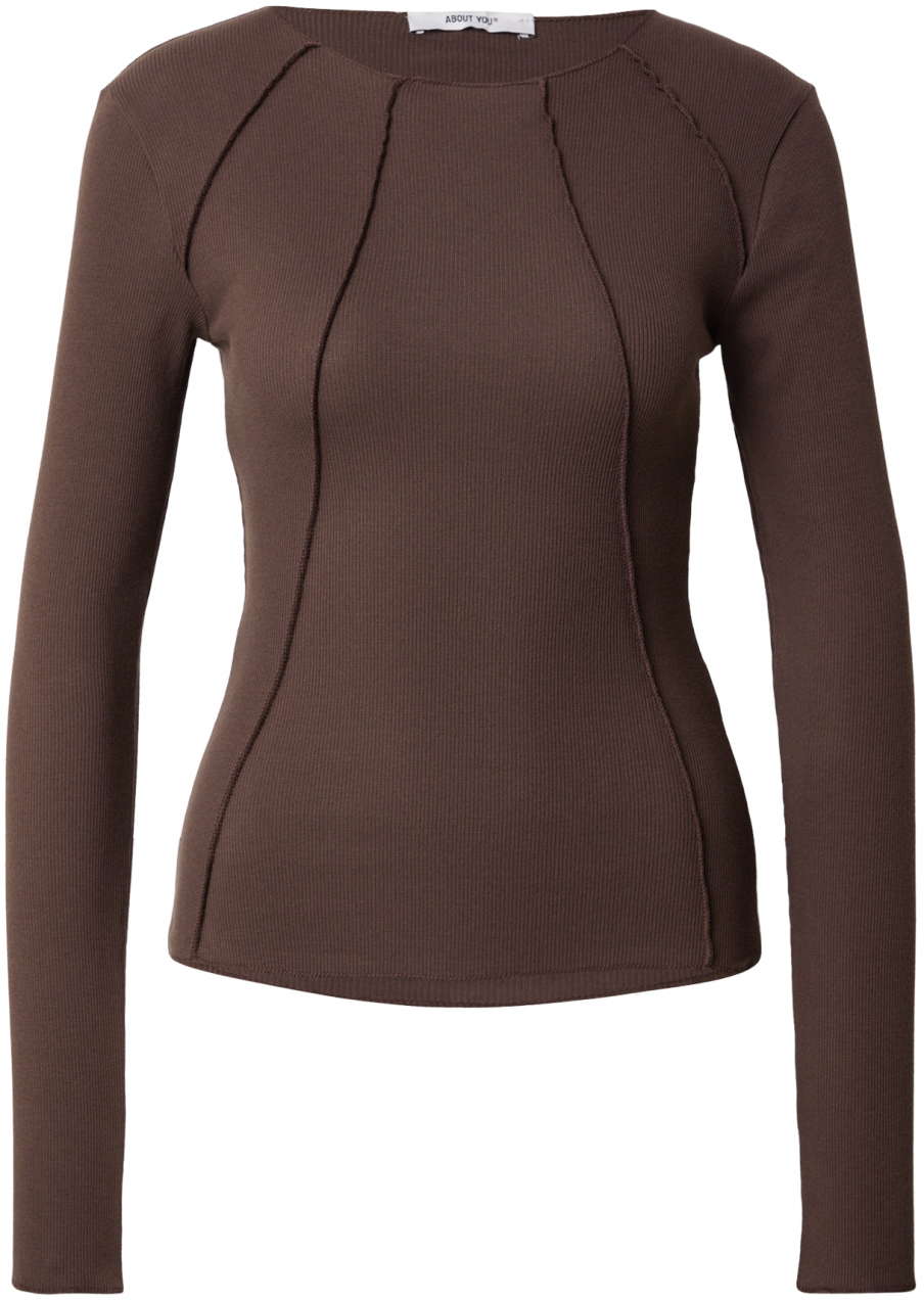 ABOUT YOU Tričko 'Marlies'  čokoládová