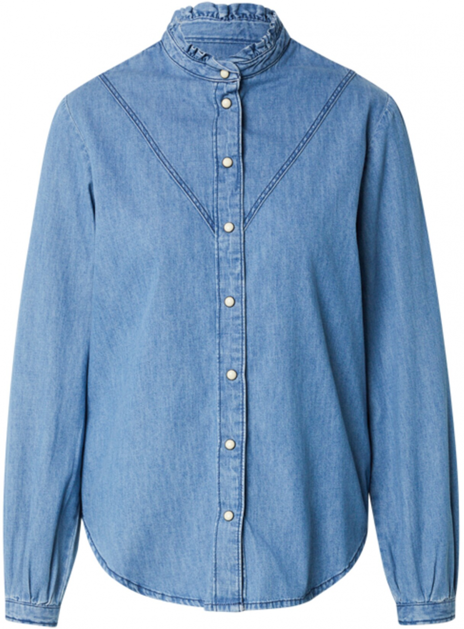 Pepe Jeans Blúzka  modrá denim