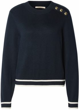 Barbour Sveter 'Avery'  námornícka modrá / zlatá / biela