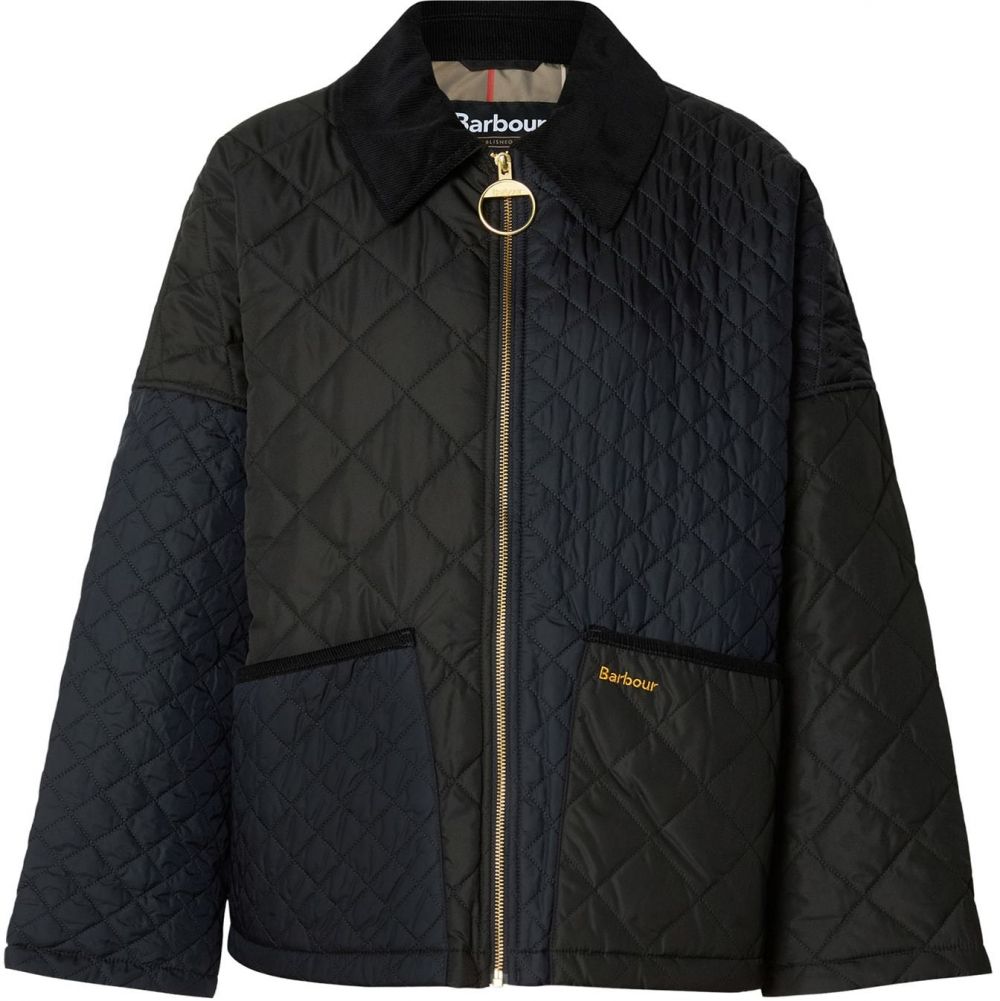 Barbour Prechodná bunda 'Danby'  námornícka modrá / čierna