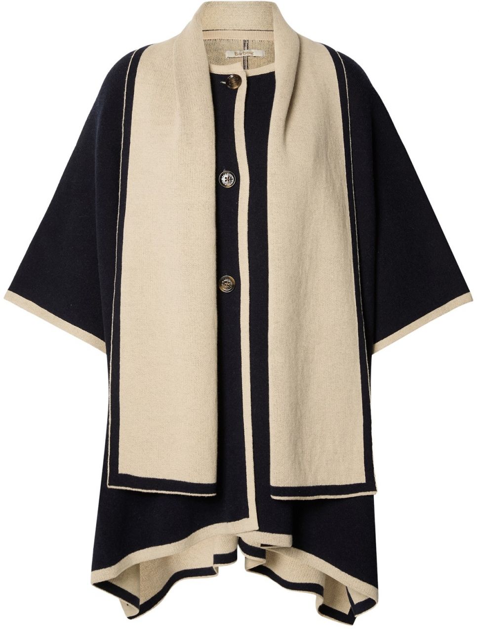 Barbour Pelerína 'River'  béžová / námornícka modrá