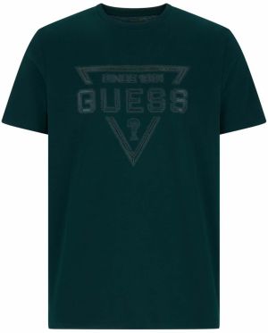 GUESS Tričko  petrolejová / tmavozelená