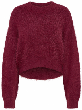 LeGer by Lena Gercke Sveter 'Celestine'  tmavočervená