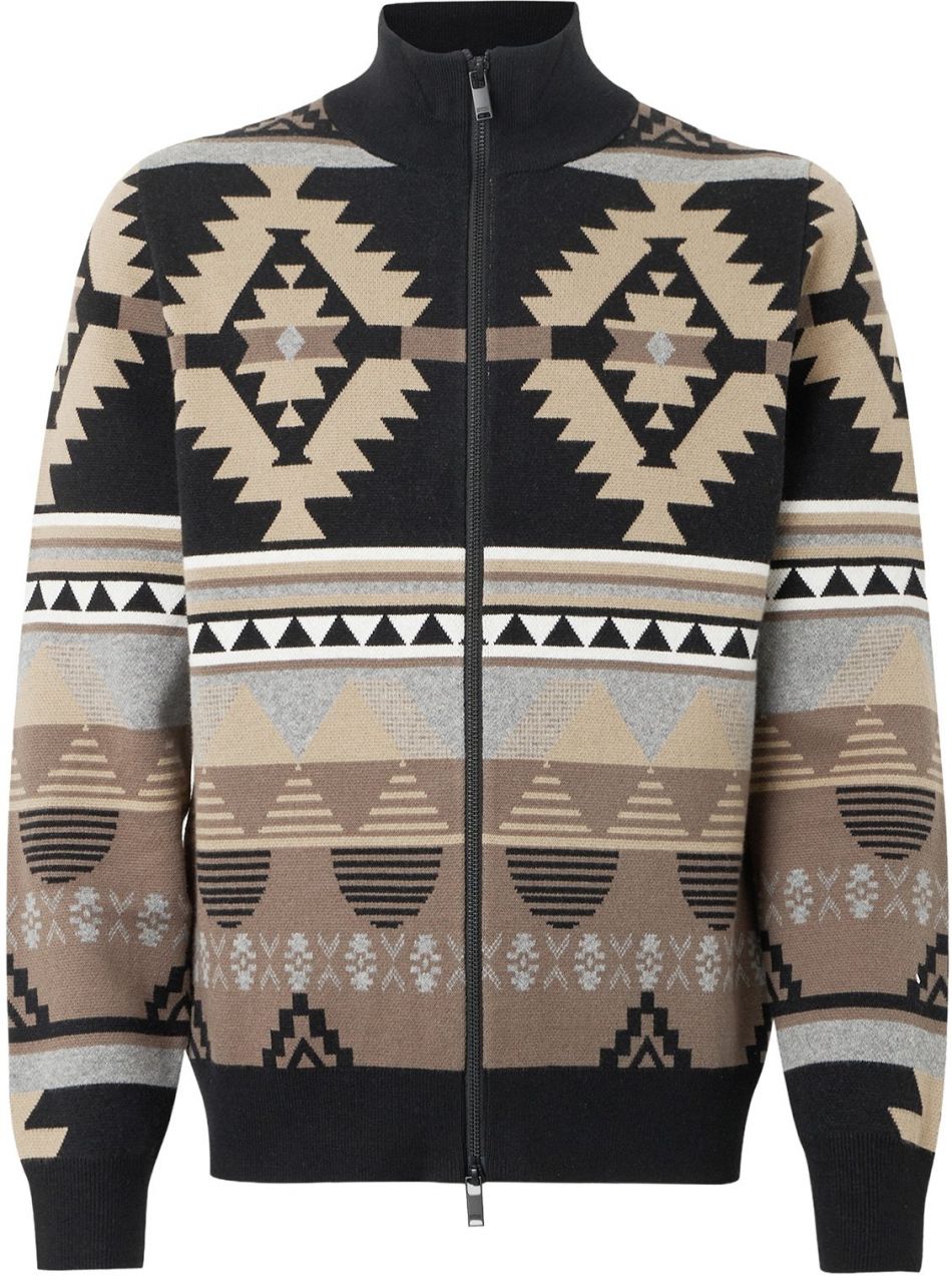 DRYKORN Kardigán 'ANTONIO 10'  béžová / hnedá / sivá / čierna