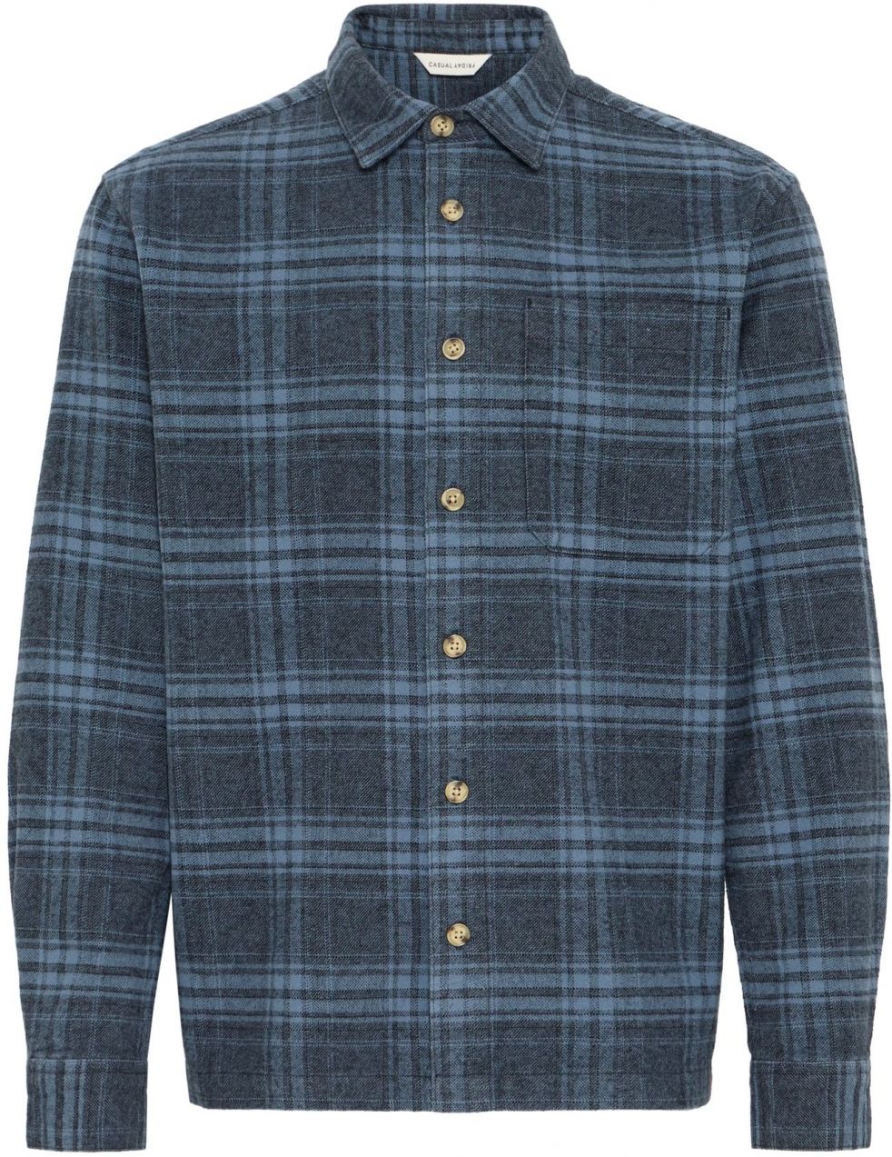 Casual Friday Košeľa 'CFLOTUS'  modrosivá / antracitová