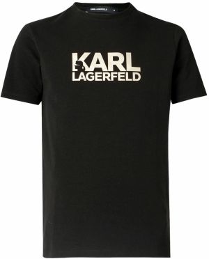 Karl Lagerfeld Tričko  krémová / čierna