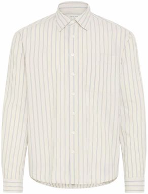 Casual Friday Košeľa 'CFZAN'  piesková / modrosivá