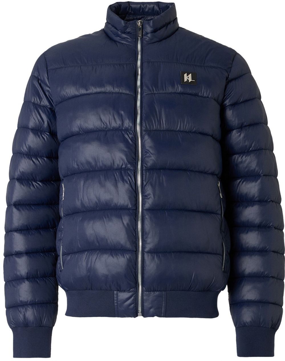 Karl Lagerfeld Prechodná bunda  tmavomodrá