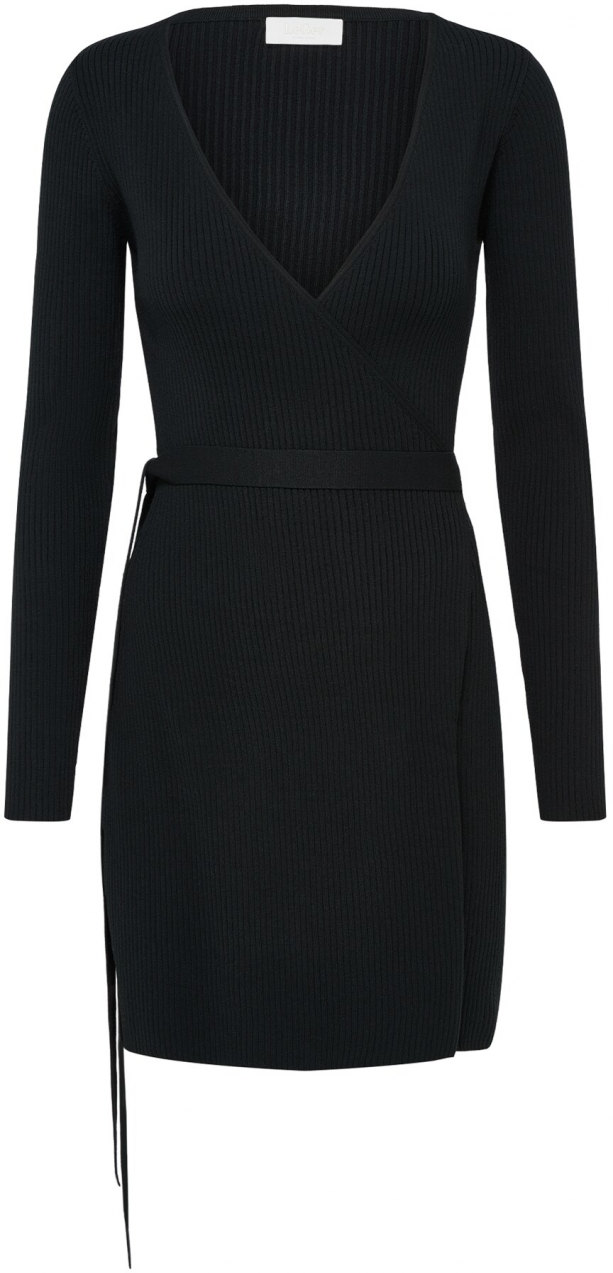 LeGer by Lena Gercke Pletené šaty 'Effie'  čierna