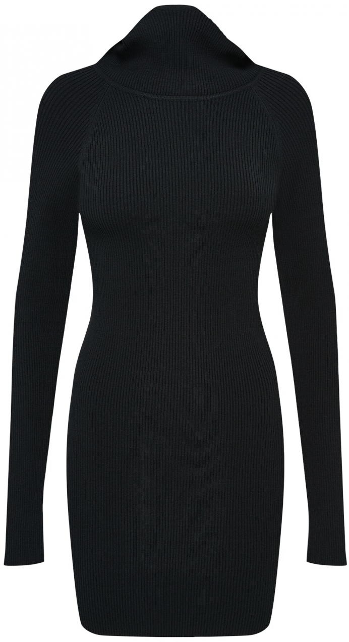 LeGer by Lena Gercke Pletené šaty 'Mathilde'  čierna