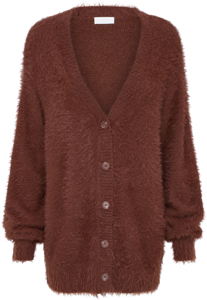 LeGer by Lena Gercke Oversize kardigán 'Celestine'  gaštanová