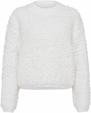 LeGer by Lena Gercke Sveter 'Thore'  šedobiela