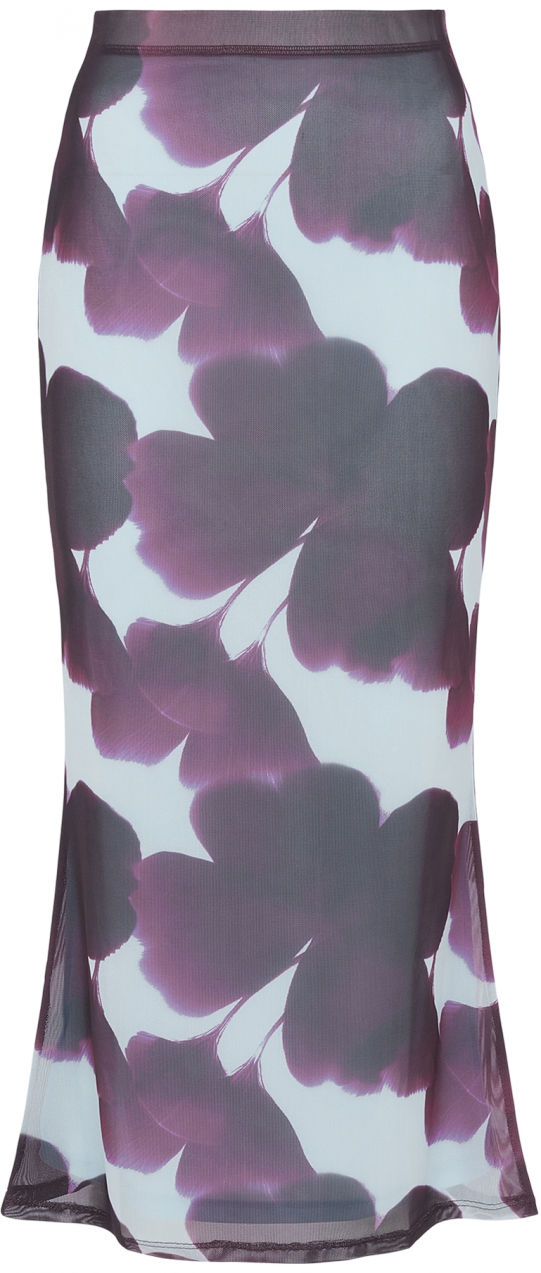 LeGer by Lena Gercke Sukňa 'Floria'  pastelovo modrá / farba lesného ovocia / čierna