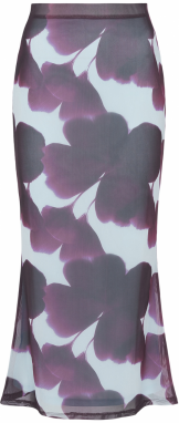 LeGer by Lena Gercke Sukňa 'Floria'  pastelovo modrá / farba lesného ovocia / čierna