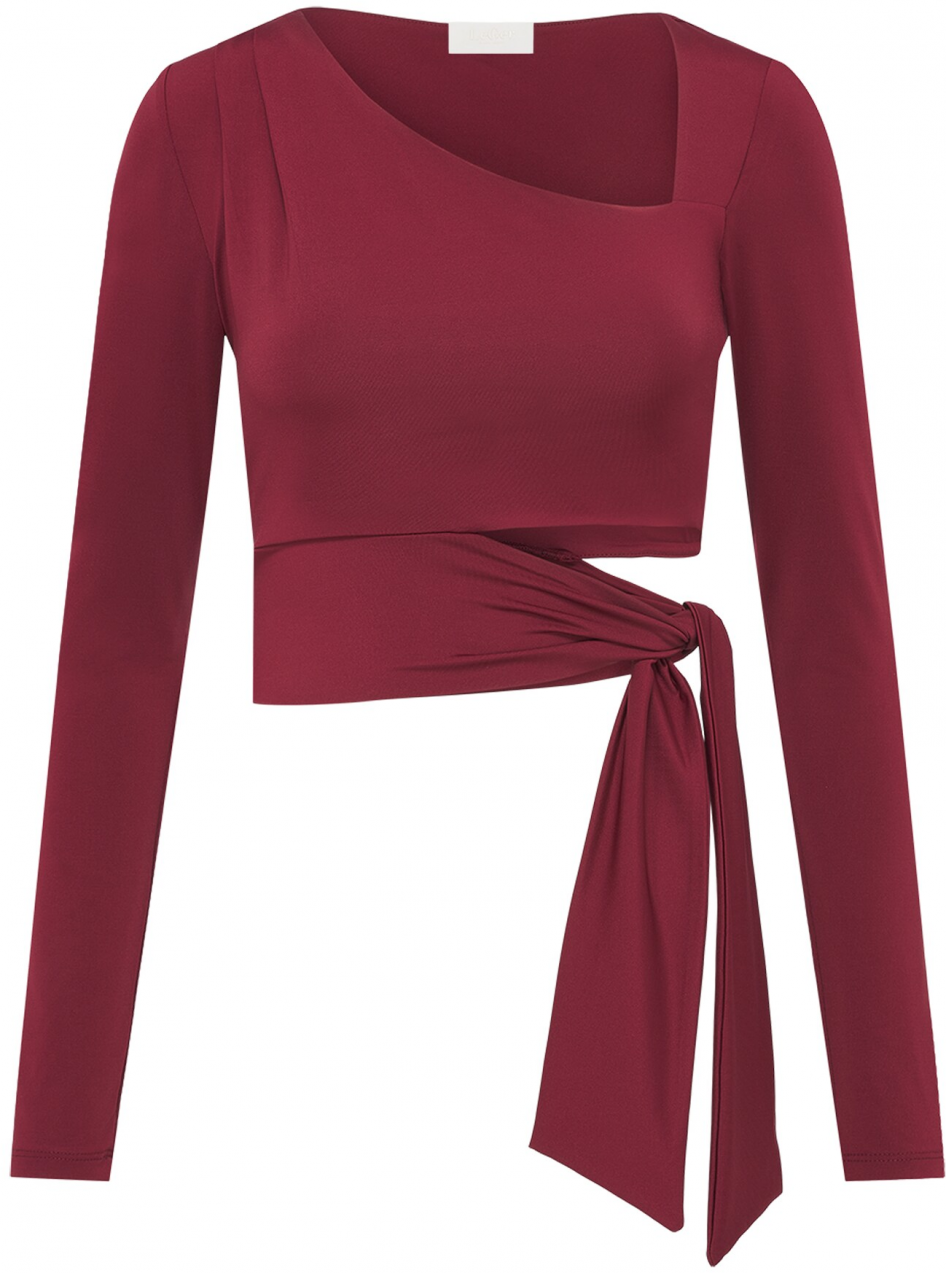 LeGer by Lena Gercke Tričko 'Candy'  tmavočervená