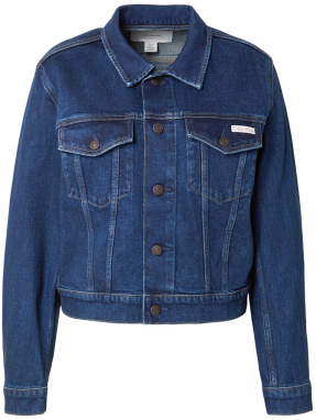 Calvin Klein Jeans Prechodná bunda 'CLASSIC'  modrá denim