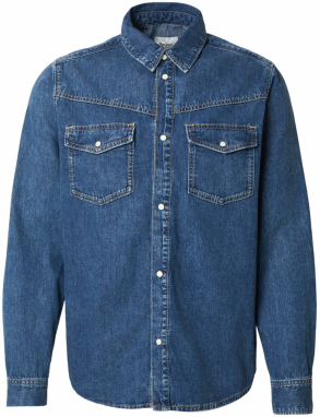 Pepe Jeans Košeľa 'AUTHENTIC'  modrá denim