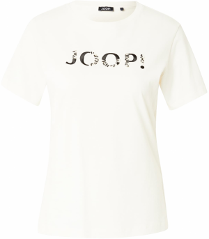 JOOP! Tričko 'Tanna'  čierna / prírodná biela