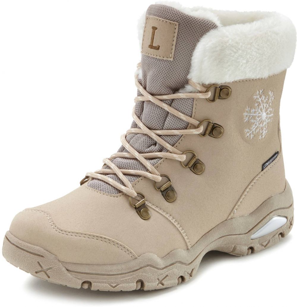 LASCANA Snehule  béžová