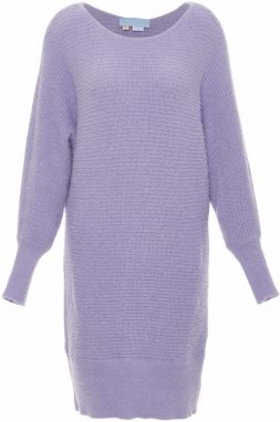 Poomi Pletené šaty  levanduľová
