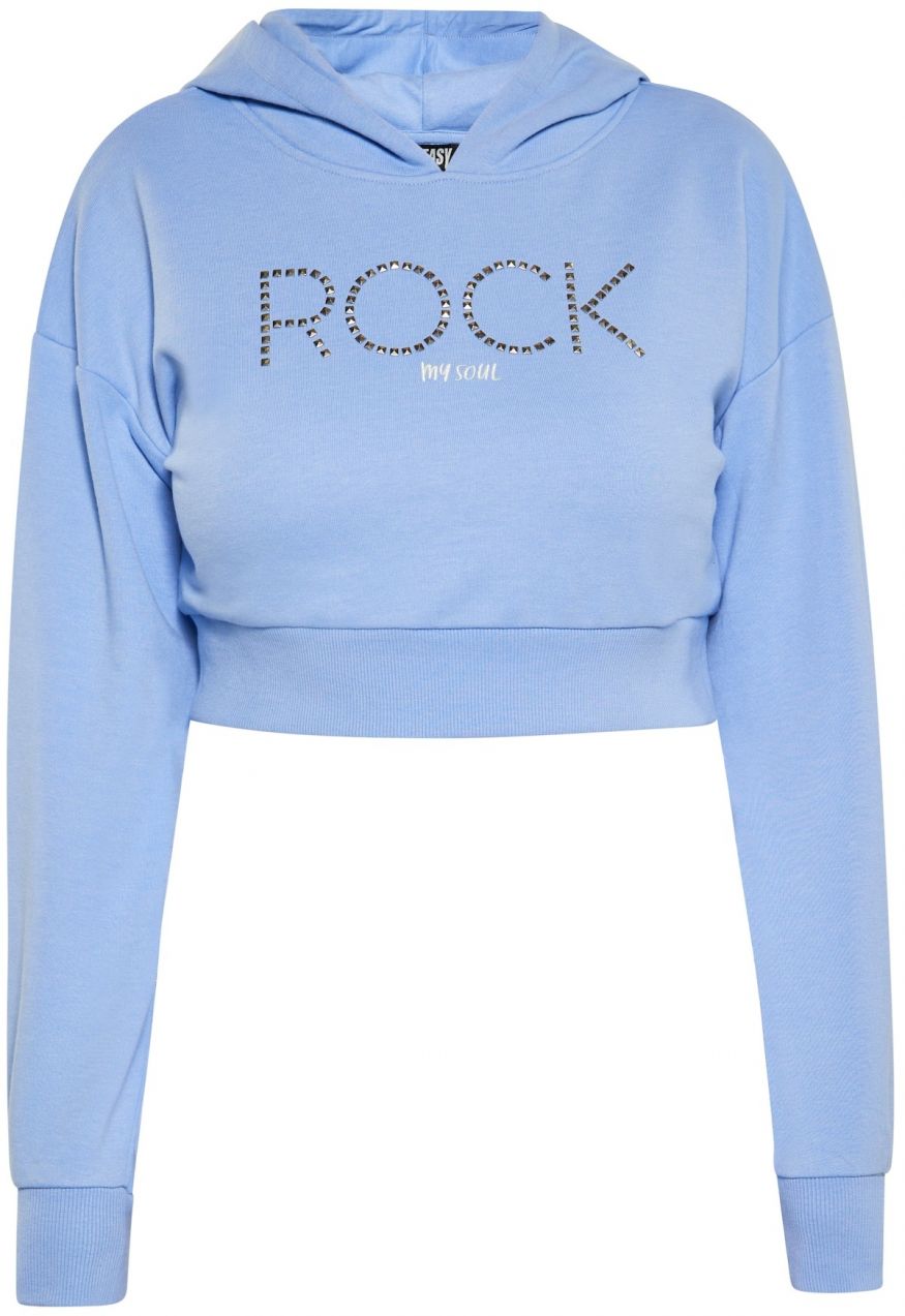 ROCKEASY Mikina  modrá