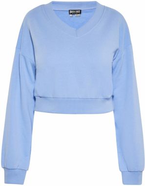 ROCKEASY Mikina  svetlomodrá