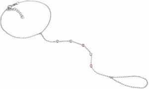 ELLI Náramok  ružová / strieborná