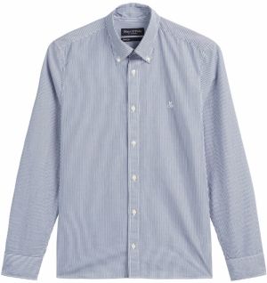 Marc O'Polo Košeľa  námornícka modrá / biela