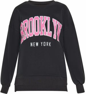 usha BLUE LABEL Mikina  svetloružová / čierna / biela