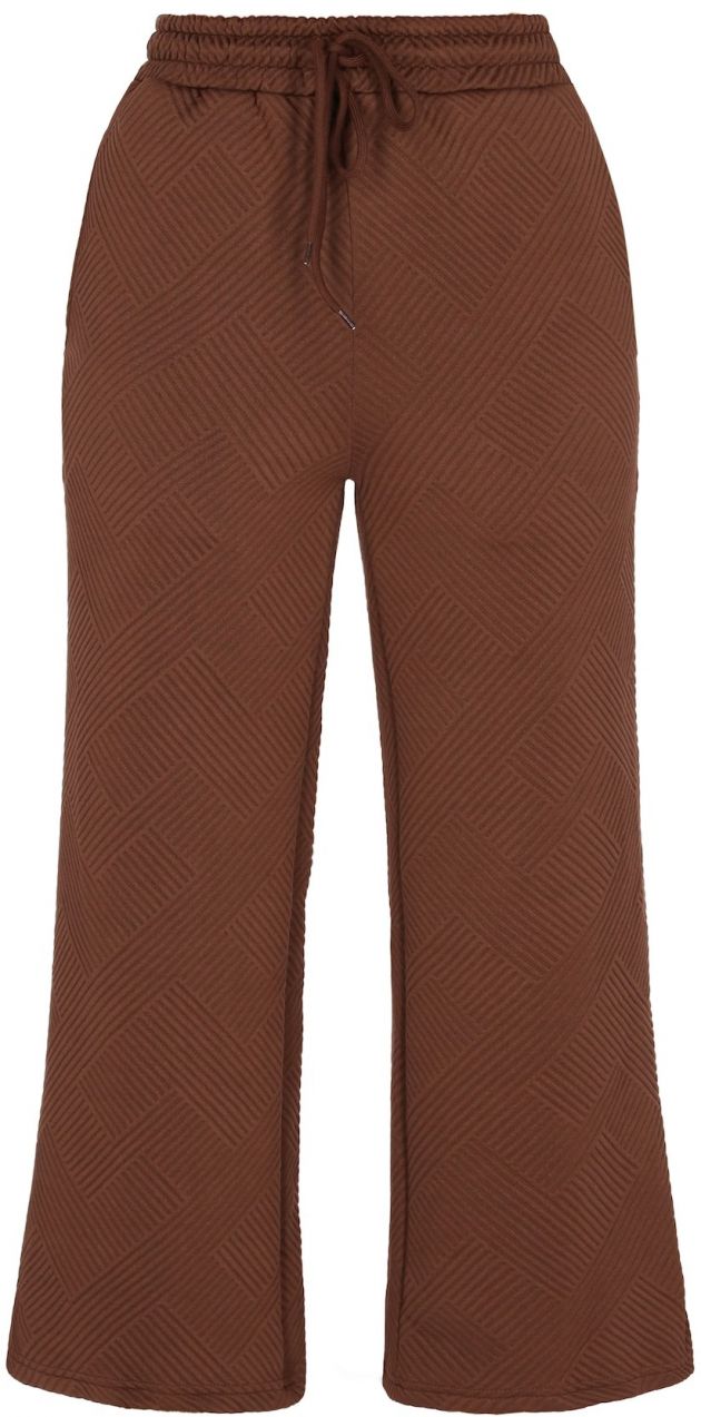 faina Athlsr Nohavice 'Fashion Look'  tmavohnedá