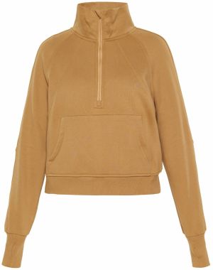 SANIKA Mikina  hnedá