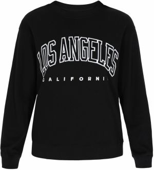 SANIKA Mikina 'Fashion Look'  čierna / biela