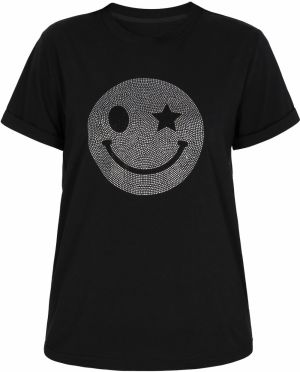 nascita Tričko  čierna / strieborná