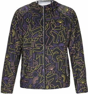 Reiswood Prechodná bunda  žltá / fialová / rosé / čierna