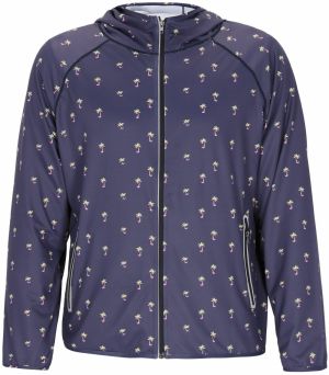 Reiswood Prechodná bunda  béžová / námornícka modrá / zelená