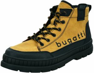 bugatti Šnurovacie čižmy  karí / čierna