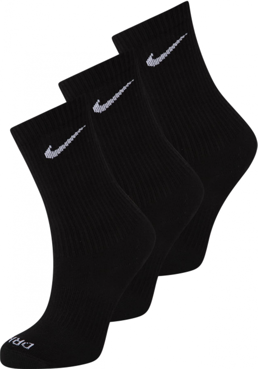 Nike Sportswear Ponožky 'Everyday Plus'  čierna / biela