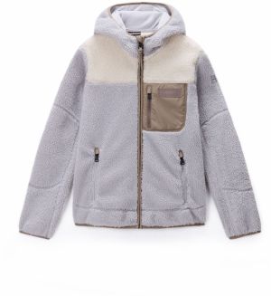 NAPAPIJRI Flisová bunda 'Yupik'  krémová / svetlobéžová / brokátová