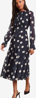 Lipsy Šaty  námornícka modrá / biela