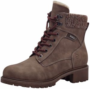 Tamaris Šnurovacie čižmy  čokoládová