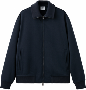 MANGO MAN Tepláková bunda  námornícka modrá