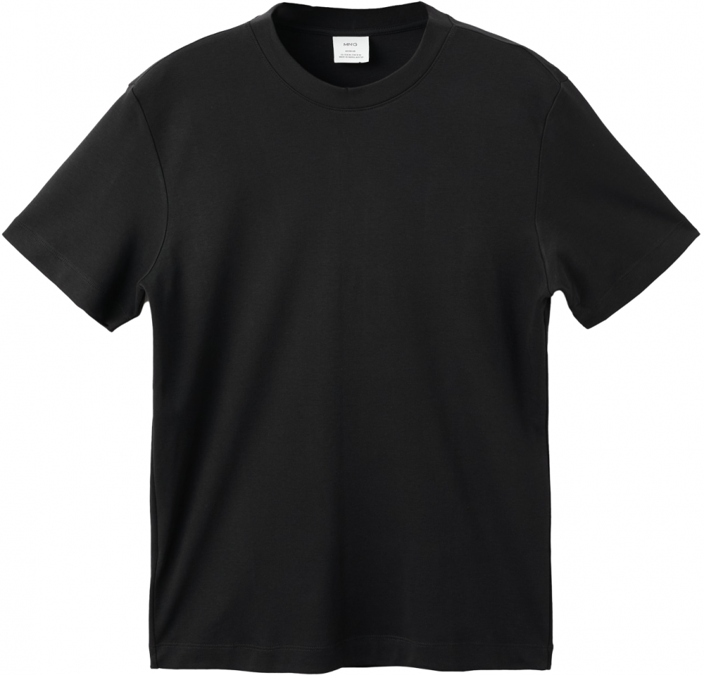 MANGO MAN Tričko 'KIMI'  čierna