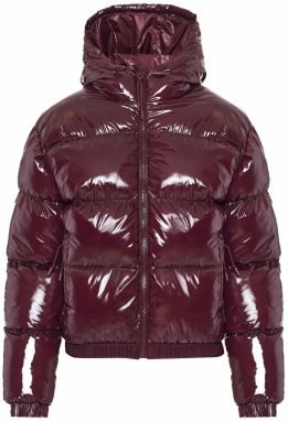 Funky Buddha Zimná bunda  burgundská